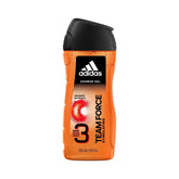 Adidas Team Force 3in1 Body, Hair And Face Shower Gel For Men - 250ml